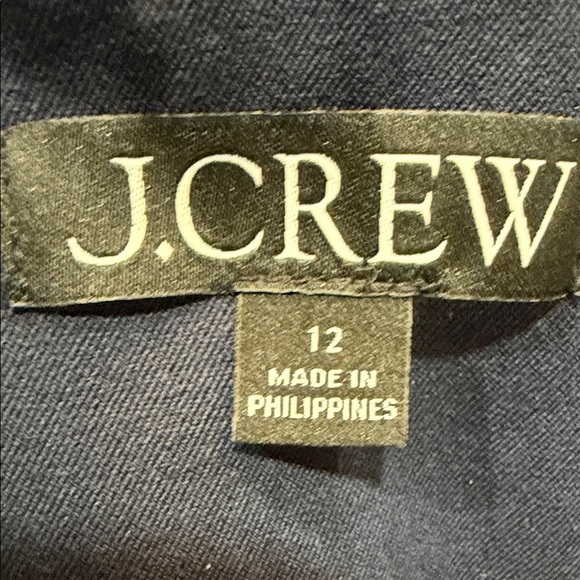 J.Crew Women's Navy Blue Dover Bi-Stretch Blazer, size 12 - Picture 5 of 7